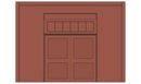 Woodland Scenics 90107 O DPM Street/Dock Level Wall Freight Door