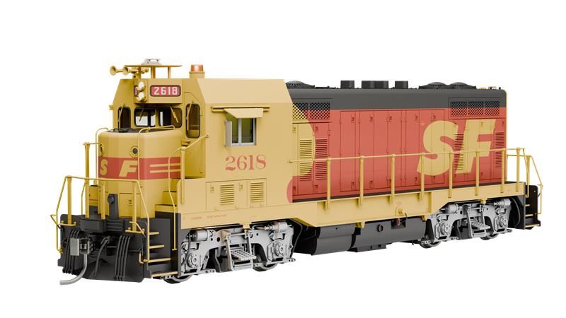 PREORDER Rapido HO 70135 CF7 Diesel Locomotive with Square Cab, Atchison Topeka & Santa Fe Kodachrome