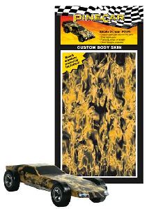 PineCar 3976 Smoke Screen Custom Body Skin