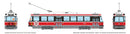PREORDER Rapido HO 702009 Canadian Light Rail Vehicle, Toronto Transit Commission