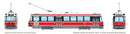 PREORDER Rapido HO 702509 Canadian Light Rail Vehicle, Toronto Transit Commission