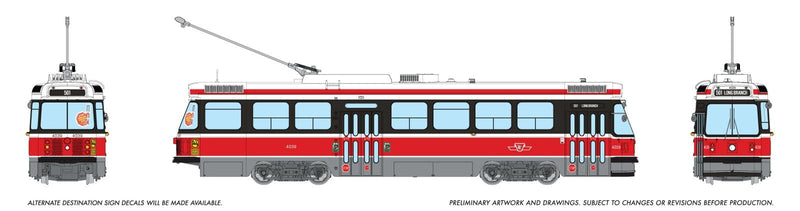 PREORDER Rapido HO 702012 Canadian Light Rail Vehicle, Toronto Transit Commission
