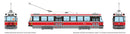 PREORDER Rapido HO 702513 Canadian Light Rail Vehicle, Toronto Transit Commission