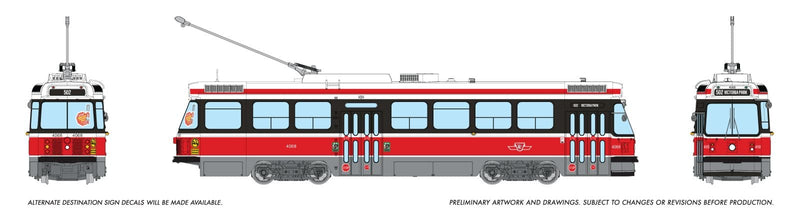 PREORDER Rapido HO 702514 Canadian Light Rail Vehicle, Toronto Transit Commission