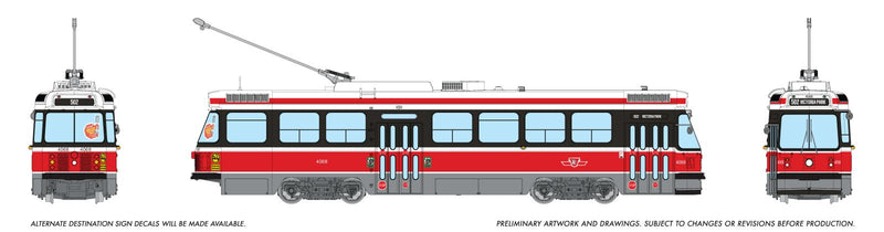 PREORDER Rapido HO 702014 Canadian Light Rail Vehicle, Toronto Transit Commission