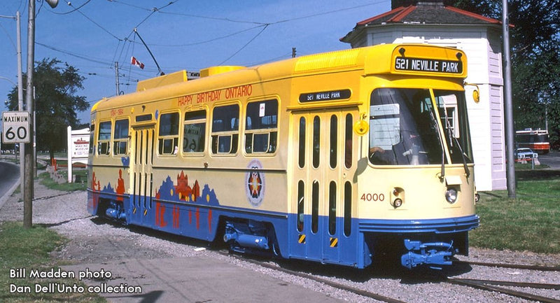 PREORDER Rapido HO 702515 Canadian Light Rail Vehicle, Toronto Transit Commission
