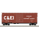 PREORDER Atlas N 50007352 P-S PS-1 40' Boxcar with 8' Door, Master, Chicago & Eastern Illinois