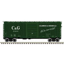 PREORDER Atlas N 50007362 P-S PS-1 40' Boxcar with 8' Door, Master, Columbus & Greenville