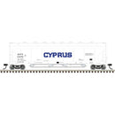PREORDER Atlas N 50007337 ACF 4-Bay Center Flow Pressureaide Covered Hopper, Maste, Cyprus ACFX