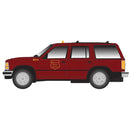 PREORDER Atlas N 60000173 1993 Ford Explorer 2-Pack, Assembled, Wisconsin Central (maroon, yellow)