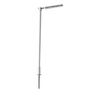 Atlas N 70000157 Single-Arm Parking Lot Light 3-Pack, Warm White LED, Silver