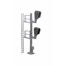 PREORDER Atlas N 70000122 Modern Hooded Signal, Double-Head, Left Hand