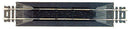 Atlas HO MO844 Code 100 Rerailer 3-Pack, Nickel-Silver Rail, Black Ties