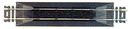 Atlas HO MO844 Rerailer, Nickel-Silver Rail, Black Ties