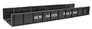 Atlas HO 896 Code 100 Plate Girder Bridge, New Haven (black, white)