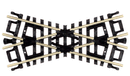 Atlas N 2566 Crossings with Black Ties, 30 Degrees