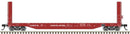 Atlas HO 20007095 51'6" Bulkhead Flatcar, Master, Canadian National