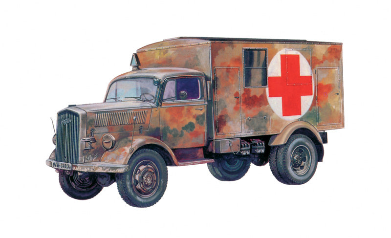 Italeri 7055 - SCALE 1 : 72 KFZ.305 AMBULANCE