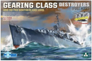 Takom 7057 Gearing-Class Destroyer USS Southerland DD-743 Gearing Class Destroyer 1945 (Full Hull+Bonus) 1:700