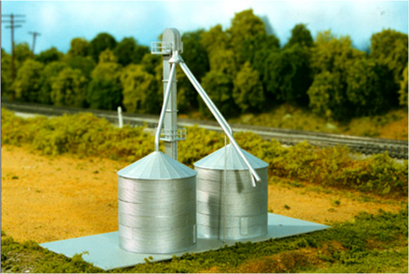 Rix Products- 6280708  GUTHRIE GRAIN ELEVATOR & BIN, NScale