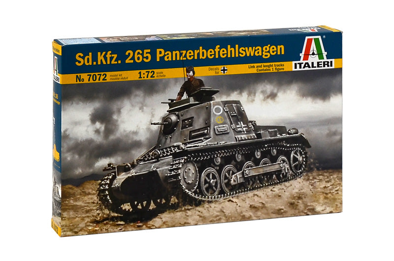 Italeri 7072 - SCALE 1 : 72 Sd.Kfz..265 Panzerbefehlswagen