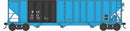 PREORDER Bowser N 38203 100-Ton 3-Bay Open Hopper with Coal Load, Bessemer & Lake Erie