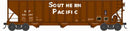 PREORDER Bowser N 38256 100-Ton 3-Bay Open Hopper with Coal Load, Southern Pacific