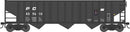 PREORDER Bowser HO 43482 70-Ton 14-Panel 3-Bay Hopper, Penn Central