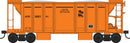 PREORDER Bowser HO 43647 70-Ton 2-Bay Ballast Hopper with Side Chutes (Ballast Gates), Albany & Eastern