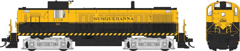 PREORDER Bowser HO 25610 Alco RS3 Phase 1, New York Susquehanna & Western