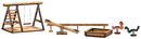 Busch HO 1485 Playground Equipment
