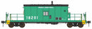 PREORDER Bowser HO 71008 N9 Transfer Caboose with Flashing Marker, Penn Central