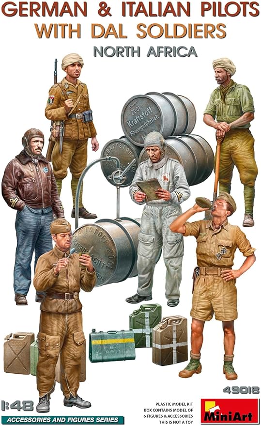 MiniArt 49018 German & Italian Pilots w/Dal Sold 1:48