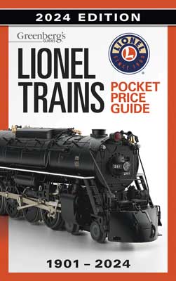Kalmbach Publishing Company 108724 Lionel Trains Pocket Price Guide 1901-2024