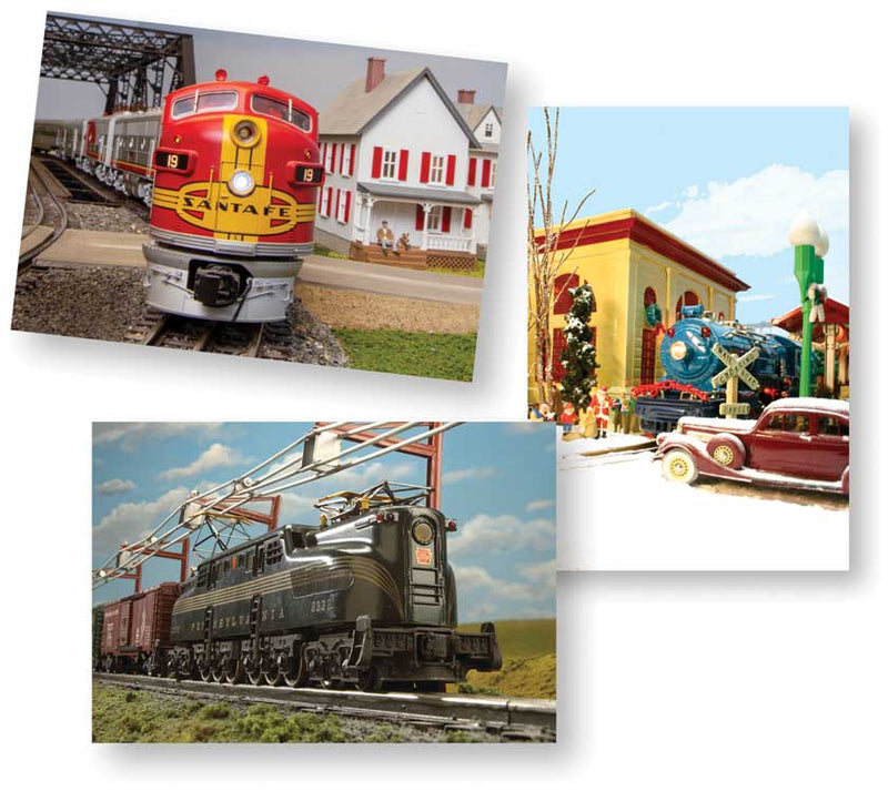 Kalmbach Publishing Company 69751 Classic Toy Trains Greeting Cards -- 5 x 7" 12.7 x 17.8cm Cards pkg(10)