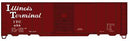 Accurail HO 3565 AAR 40' Single-Door Steel Boxcar Kit, Illinois Terminal