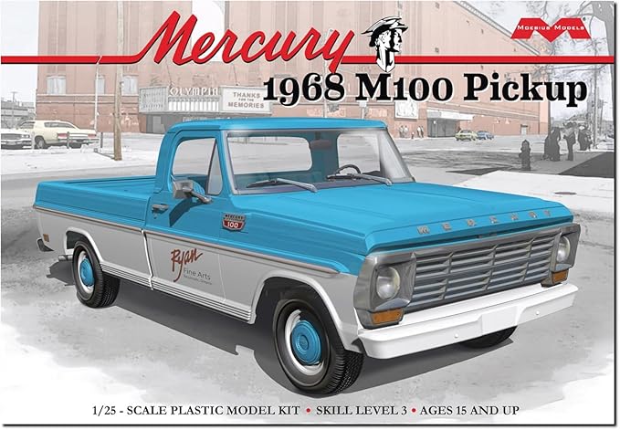 Minatronics 2740 1/25 1968 MERCURY M100 PU