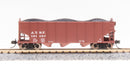 BLI 7150 3-Bay Hopper, ATSF, Oxide Red, 2-pack A, N