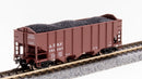 BLI 7150 3-Bay Hopper, ATSF, Oxide Red, 2-pack A, N