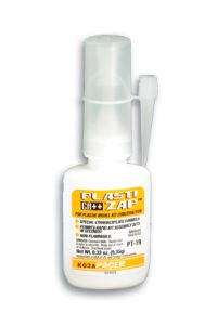 Zap 19 Plasti-Zap Orange Medium Plastic Glue 1/3 oz