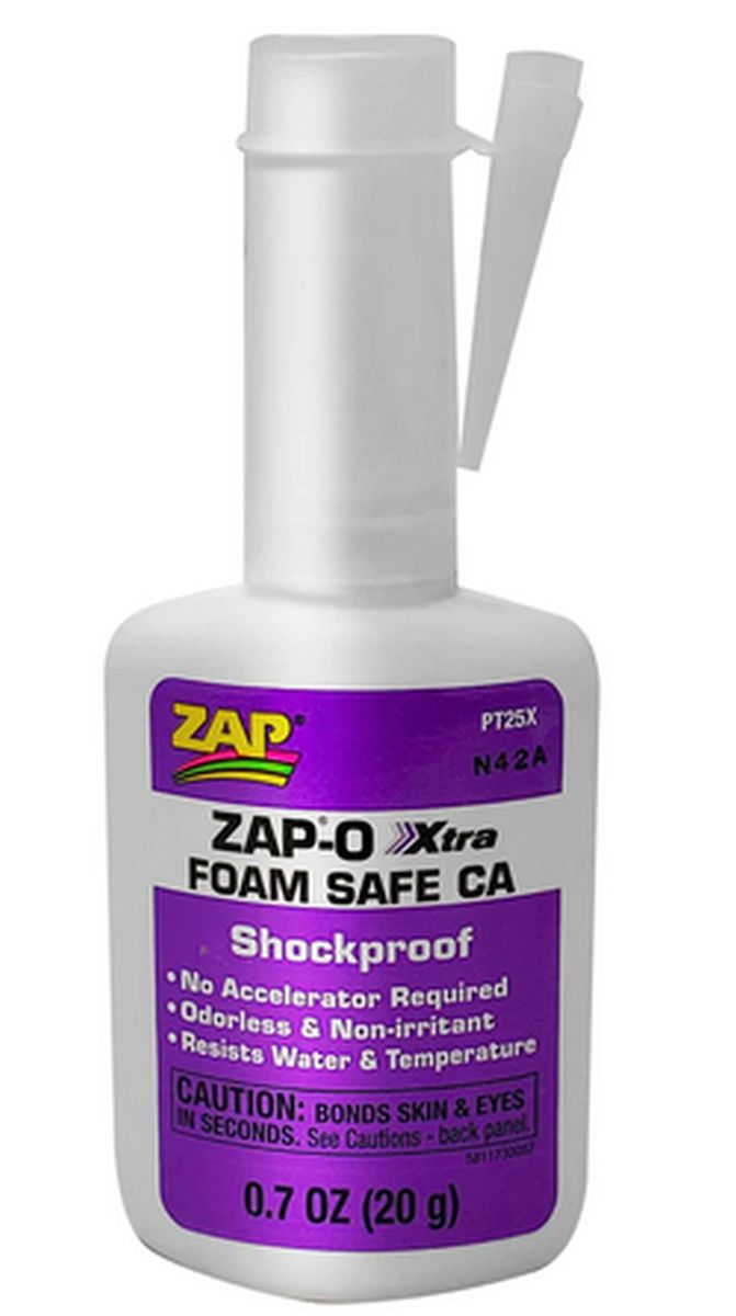 Zap 25X Zap-O Odorless Foam Safe No Accelorator Needed 20g