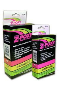 Zap 36 Z-Poxy Quick-Shot 1 oz (5 Minute Cure)