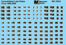 Microscale HO MC-5004 Consolidated Lube Plates, 1990-2000
