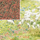 Busch 7356 Foam Flock Ground Cover, Heather Flowers 6-3/4oz 200ml