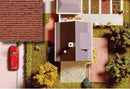 Busch HO 7039 Flexible Wall Sheets (Plastic), Wood Planking
