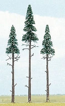 Busch 6118 Pine Trees, 5-1/8 x 6-11/16" 13, 17cm (3)