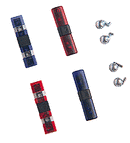 Busch HO 49963 Emergency Vehicle Accessory Set, Modern American Light Bars & Spotlights
