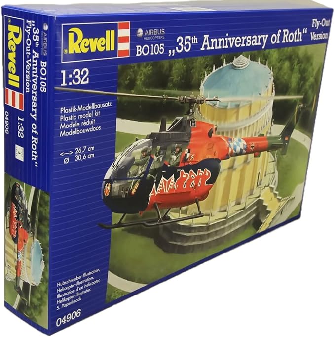 Revell 804906 1/32 BO 105 FLYOUT PAINTG