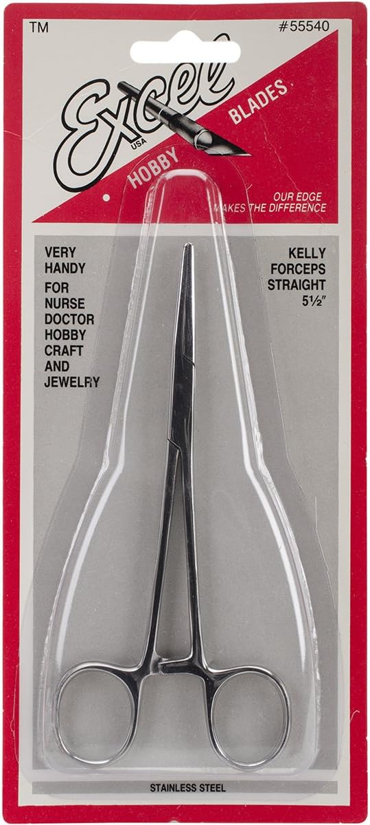Excel Tools 55540 5" STRAIGHT NOSE HEMOSTAT