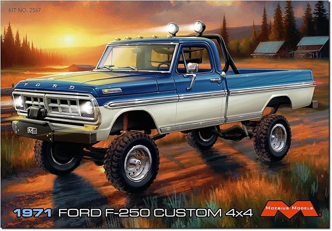 Minatronics 2567 1/25 '71 F250 LIFTED 4X4